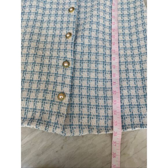 NANETTE NANETTE LEPORE Naya Plaid Mini Dress size 14 - Picture 9 of 10